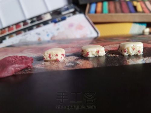 迷你红豆面包🍞和迷你曲奇 第5步