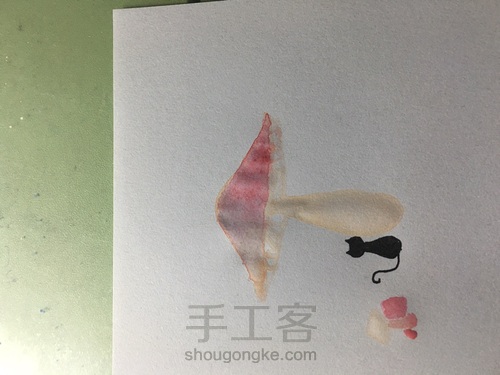 蘑菇密语🍄（水彩画4） 第12步