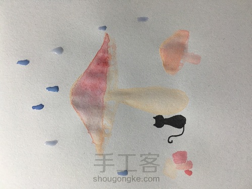 蘑菇密语🍄（水彩画4） 第15步