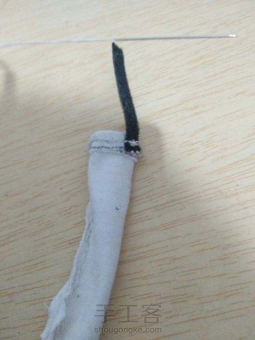 “黑の涩会”直筒袜 第9步