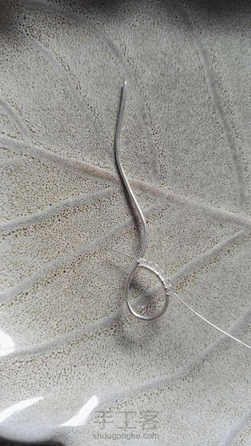 羽毛吊坠 第1步