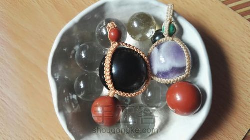 平结圆球吊坠 第1步