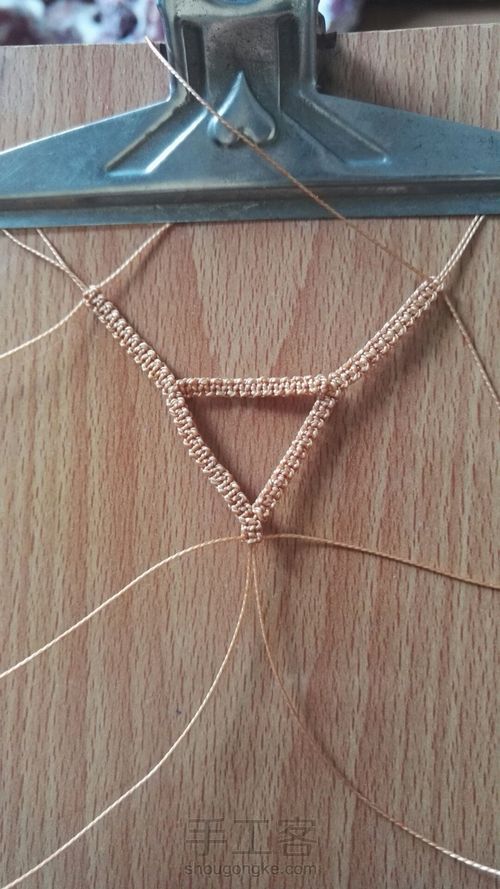 平结圆球吊坠 第8步