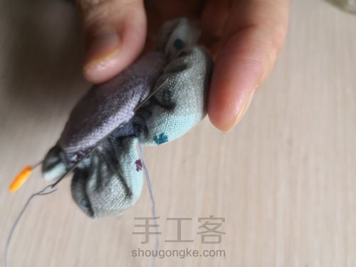 包扣挂件 第7步
