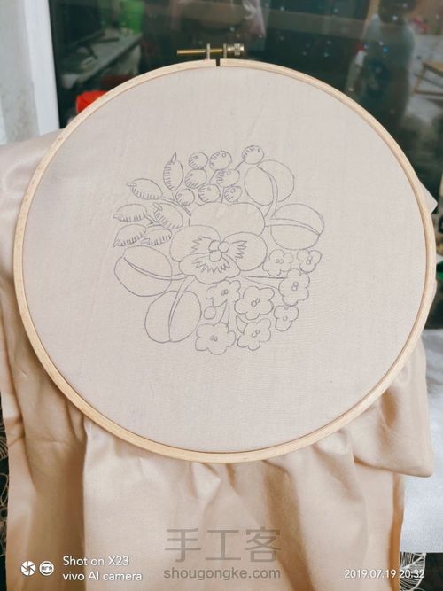 樋口愉美子的刺绣时间♥① 第1步