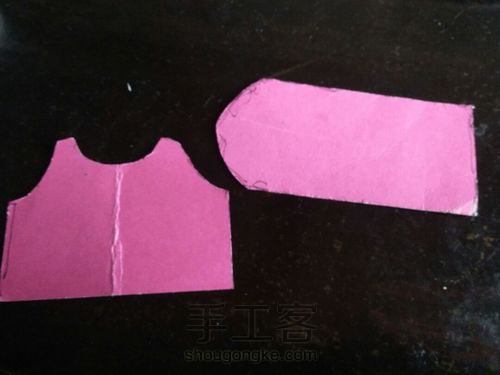 六分娃娃的冬季上衣 第1步