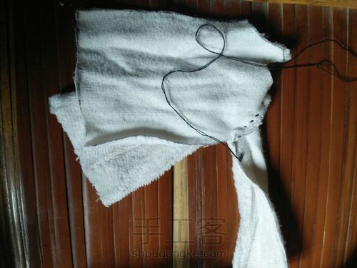 六分娃娃的冬季上衣 第4步