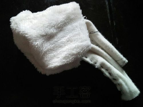 六分娃娃的冬季上衣 第5步