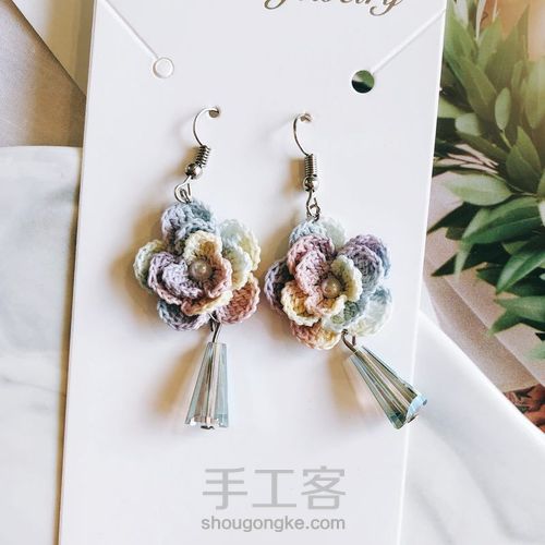 山茶花《迷人蕾丝花饰钩编》中里华奈 第7步