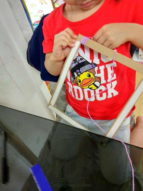 粘土画之狐狸和星 第7步