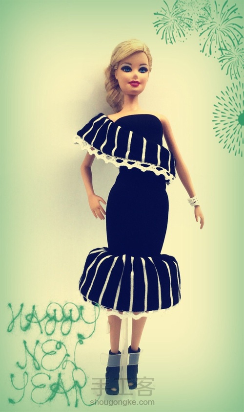 组合变幻裙 第12步