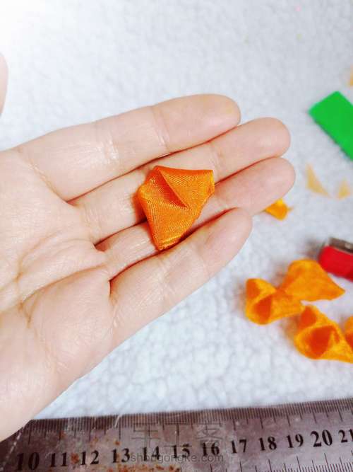 中国风.花朵流苏款儿童发饰 第5步