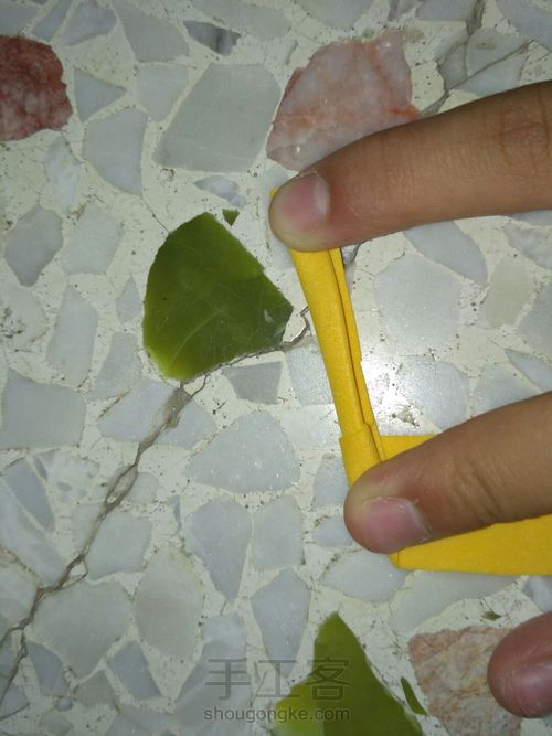 海绵纸玫瑰花 第5步