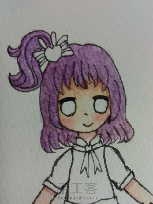 [紫发女孩(1)] 第3步