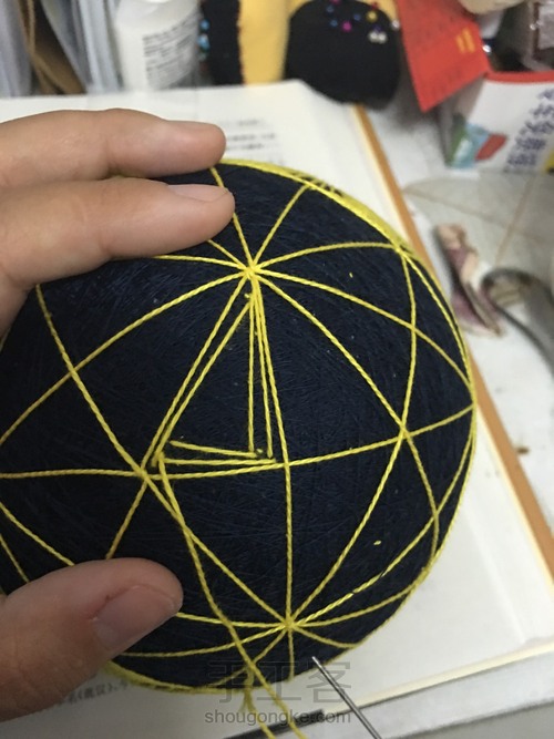 【小花脸】手鞠-漩涡之风吹麦浪 第8步