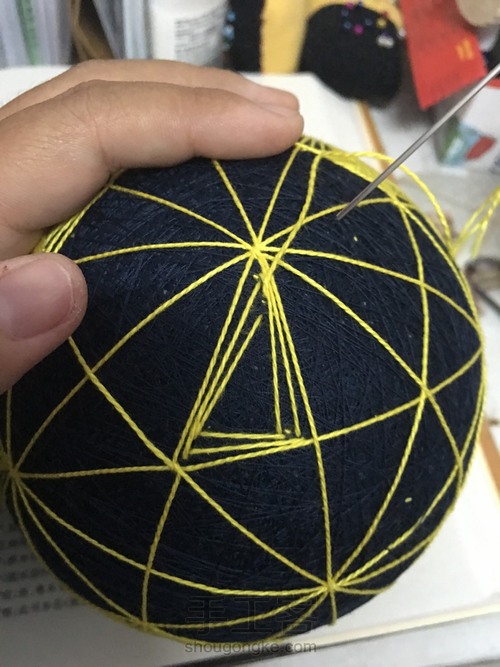 【小花脸】手鞠-漩涡之风吹麦浪 第9步