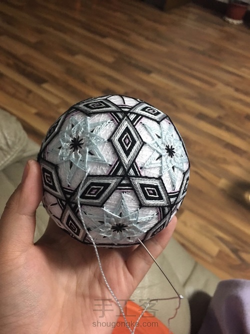 【小花脸】手鞠冰淇淋 第7步