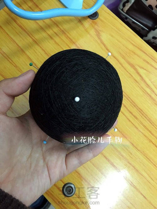 【小花脸】手鞠蕾丝碎钻群岛 第2步