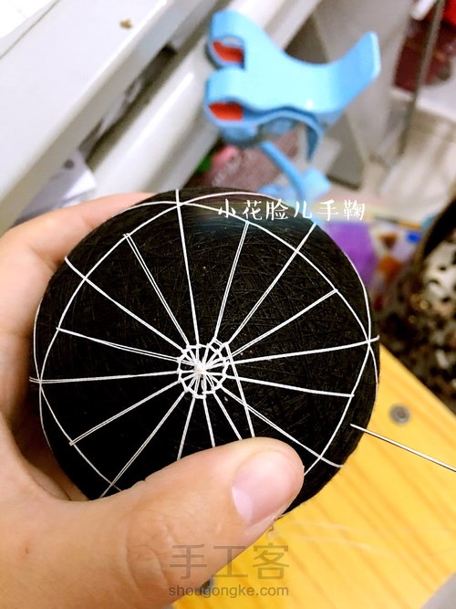 【小花脸】手鞠蕾丝碎钻群岛 第8步