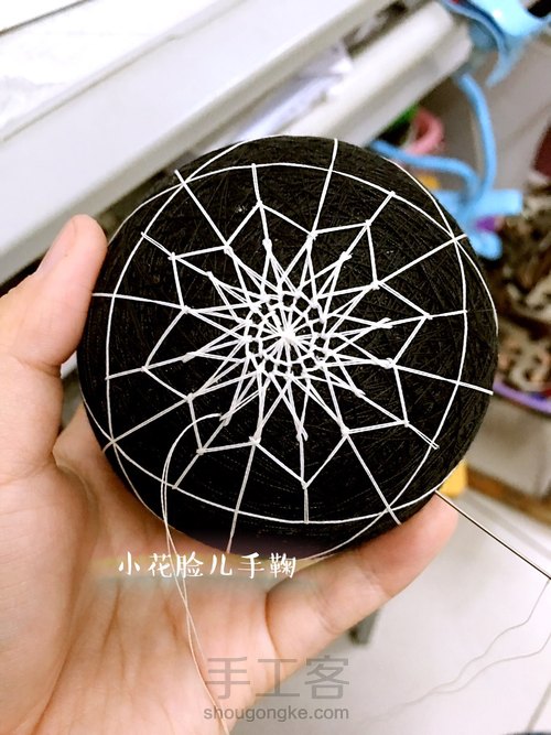 【小花脸】手鞠蕾丝碎钻群岛 第12步