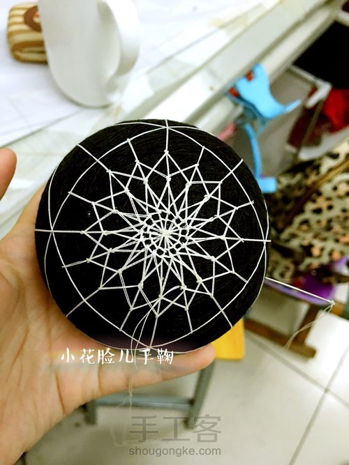 【小花脸】手鞠蕾丝碎钻群岛 第13步