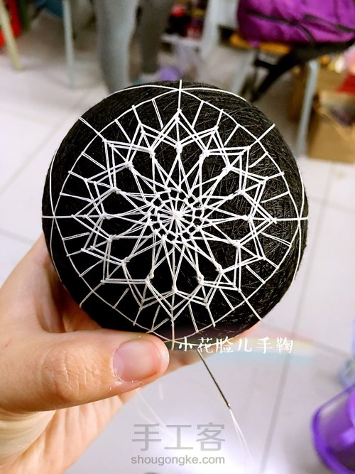 【小花脸】手鞠蕾丝碎钻群岛 第14步