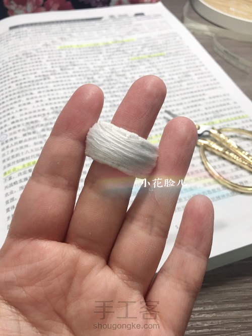 【小花脸】加贺指贯顶针青海波二跳 第1步