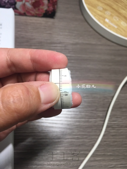 【小花脸】加贺指贯顶针青海波二跳 第2步