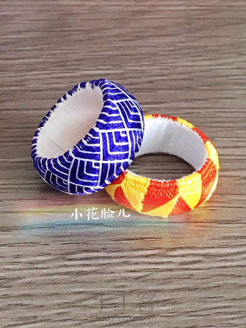 【小花脸】加贺指贯顶针青海波二跳 第13步