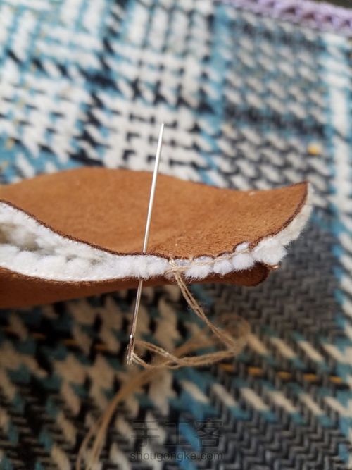 宝宝雪地靴带图 第6步