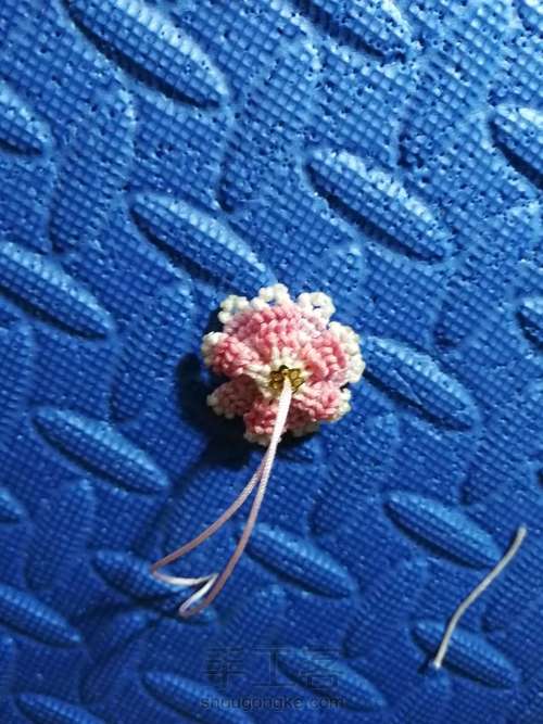 线头小花（二） 第16步