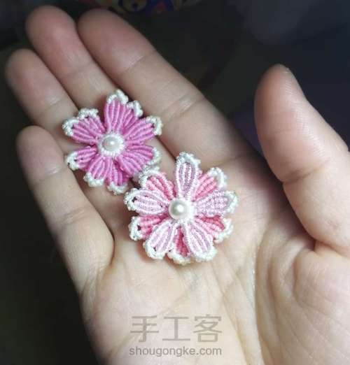 线头小花（二） 第17步