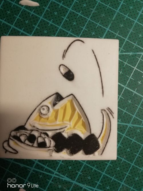 咸鱼橡皮章～ 第11步