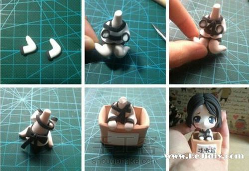 (转)教你做个箱子里的小女孩 第7步