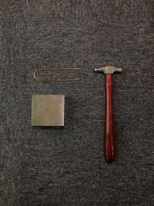 创意手工U形发簪子，没有创意我不做。 第4步