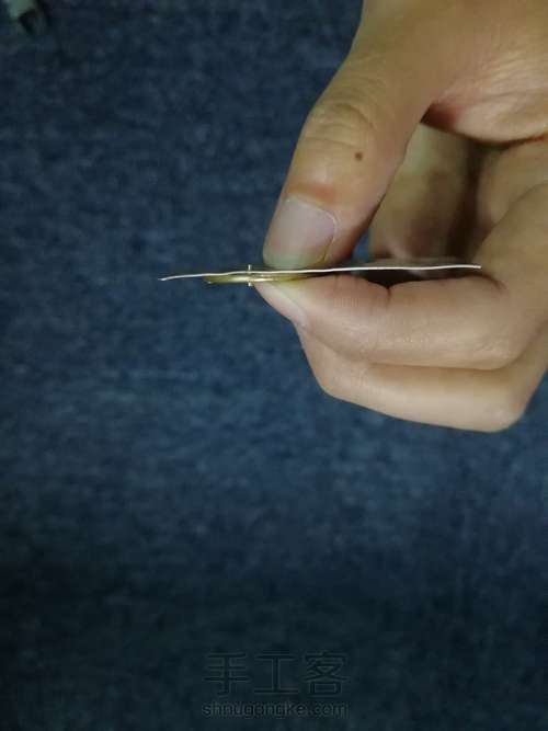 创意手工U形发簪子，没有创意我不做。 第8步