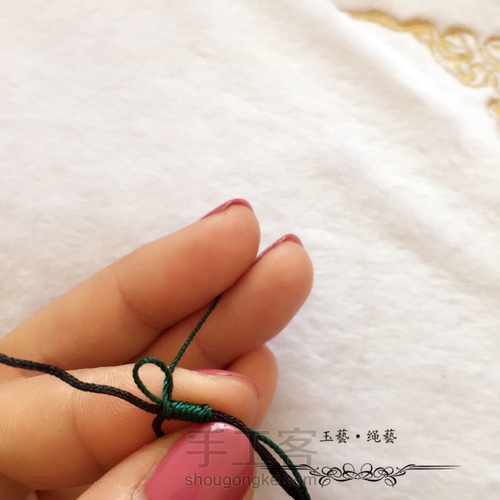 ✨九乘迦叶金刚结手绳✨ 第14步
