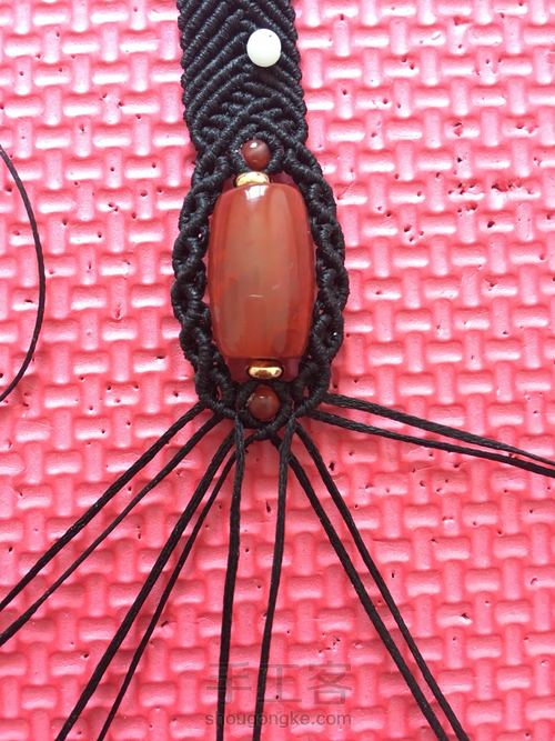 男款南红转运珠手链 第29步