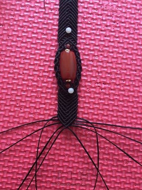 男款南红转运珠手链 第35步