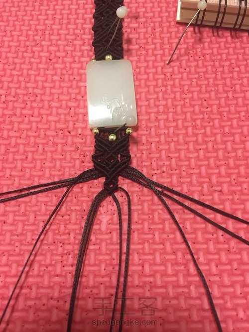 和田手牌手链男款 第11步