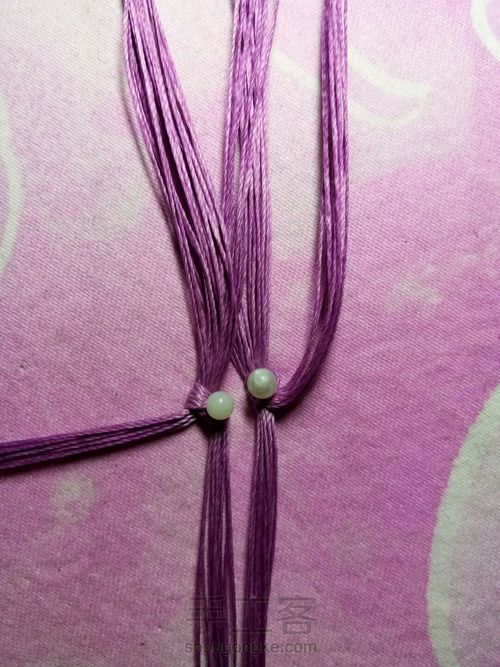 仿外网手链教程 第3步