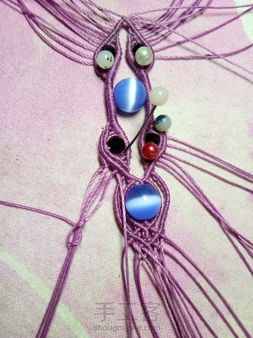 仿外网手链教程 第39步