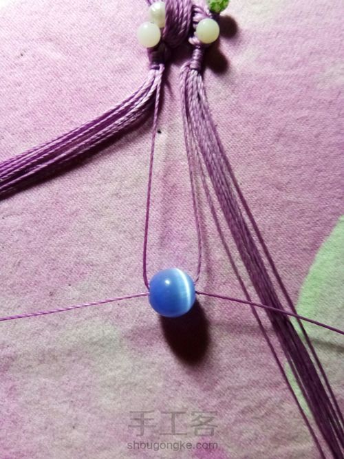 仿外网手链教程 第7步