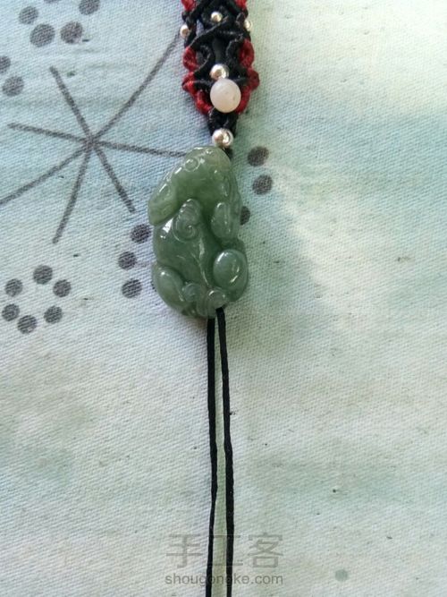 首创翡翠貔貅手链男士款 第1步