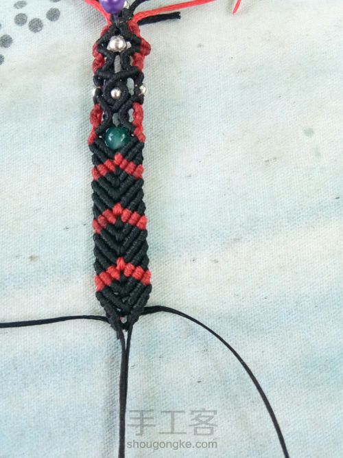 首创翡翠貔貅手链男士款 第40步