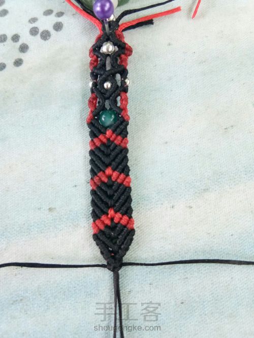 首创翡翠貔貅手链男士款 第41步