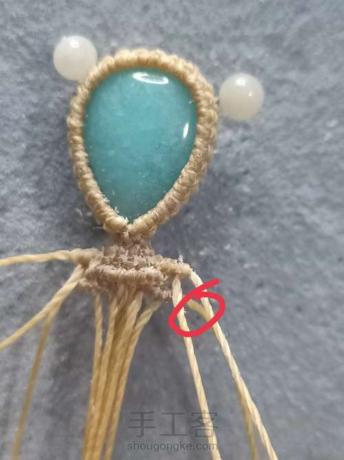 【仿】外网耳环 第10步