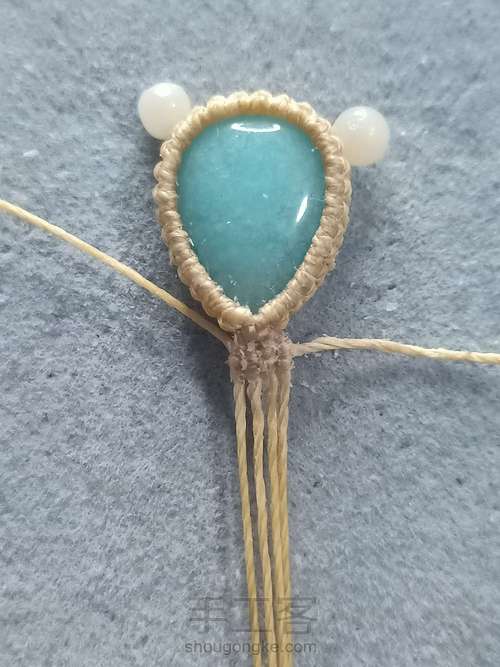 【仿】外网耳环 第4步