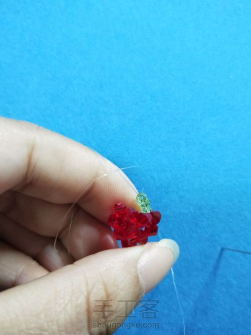 【原创】水晶草莓 第16步