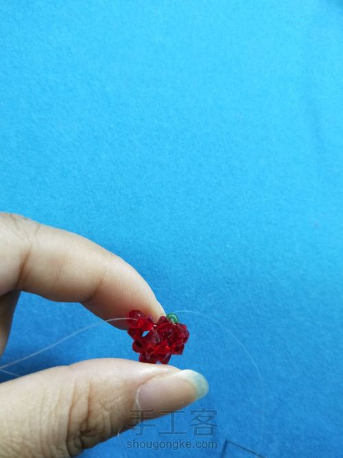 【原创】水晶草莓 第17步